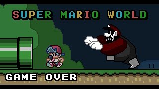 Game Over in Super Mario World Style