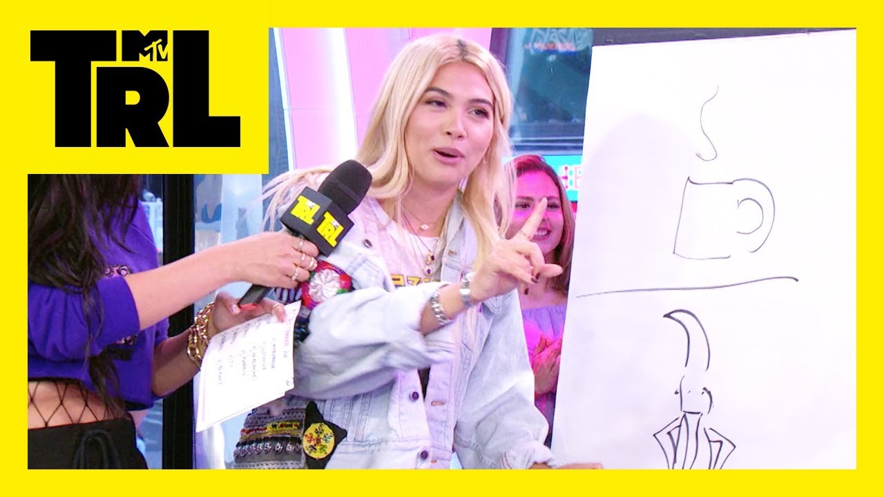 Hayley Kiyoko Flexes Her Drawing Skills In 'Pic This' | Weekdays at 3:30pm | #TRL