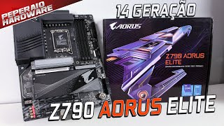 Review Gigabyte Z790 Aorus Elite: Excelente construção com DDR5 e PCI 5.0 com SUPORTE a 14 GERAÇÃO!