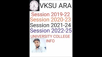 Vksu Part -1 Part-2 Part-3 Notice New Update