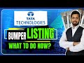 Tata Technologies Massive Listing Gains - Buy Sell or Hold now?Tata Technologies investment strategy