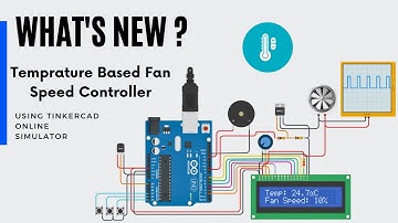 DIY Temperature-Based Fan Speed Controller with Arduino 🌡️