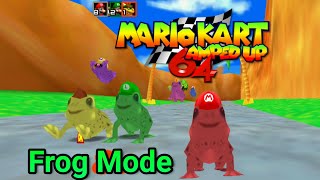 Mario Kart 64 Amped Up v3.1  How to activate Frog Mode full tutorial Played on Android