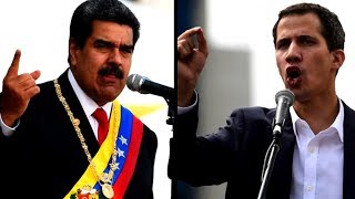 JUAN GUAIDO: MADURO ON SATURDAY, YOU'RE NOT GONNA BE PRESIDENT VENEZUELA CRISIS