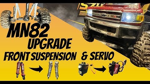 🔧 MN82 Front Suspension & Servo Upgrade – Stronger, Smoother, Better! 🚗💨