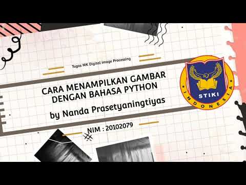 Cara Menampilkan Gambar dengan Bahasa Python
