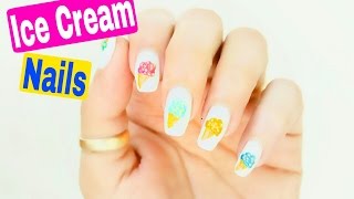 The Cutest Nails for summer | Ice Cream Nail Art | Style Small World