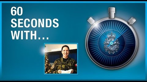 60 Seconds with Major Kathleen Leaton, Mission Crew Cdr – Santa Trackers at 22 Wing/CFB North Bay