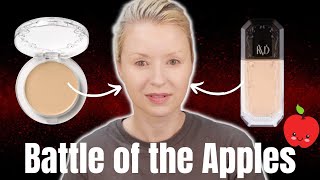 KVD Good Apple Serum Foundation vs Good Apple Foundation Balm Wear Test | Steff's Beauty Stash