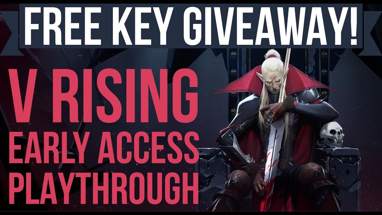 V Rising Better Key Layout V Rising Early Access Playthrough - Free Key Giveaway! - YouTube