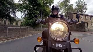 Royal Enfield Classic 350 - a short local ride out in County Durham