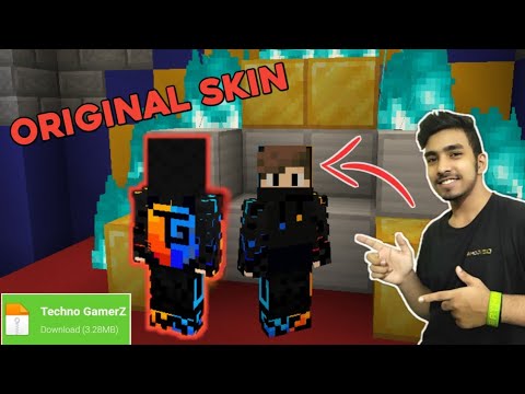 Techno Gamer Minecraft Skin Download