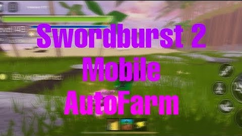 How to AutoFarm Swordburst 2 Mobile|| IOS Only / WORKING*** Autoclicker Roblox