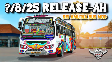 Release-ah ?/8/25 Sri Amutha Bus Mod Bussid #rsgamingupdates#bussid#bus#mod#bussimulatorindonesia