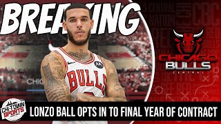 Breaking News: Lonzo Ball Officially Opts In To The Final Year Of His Contract