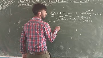 CLASS 7 MATHS CH 7 LINEAR EQUATIONS IN ONE VARIABLE  EX  7B PART 2 BY RANJEET SIR