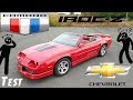 Test vous ne lavez jamais vue en france  camaro irocz cabriolet de 1989