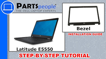 Dell Latitude E5550 LCD Bezel Replacement Video Tutorial