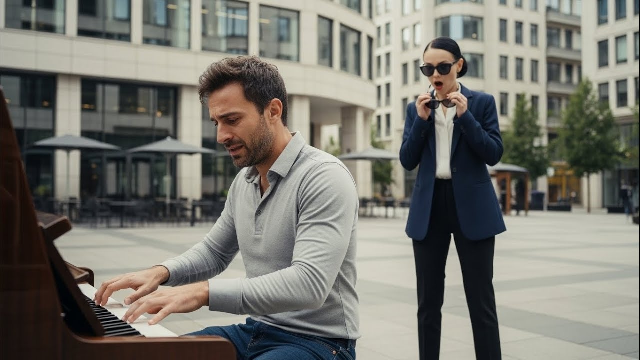 Single Dad Played a Piano Melody — The CEO Froze Hearing Her First Love’s Song