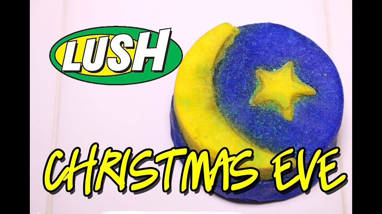 LUSH CHRISTMAS EVE Bubble Bar 🎄 DEMO & REVIEW Christmas 2017 YouTube