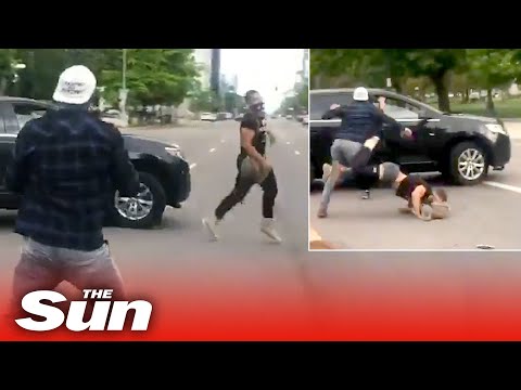 Driver ‘ploughs into George Floyd protester' at Black Lives Matter rally in Colorado