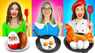 Tantangan Masak Aku Vs Nenek Hal Lucu Yang Nenekmu Lakukan Pertarungan Makanan Oleh Turbo Team