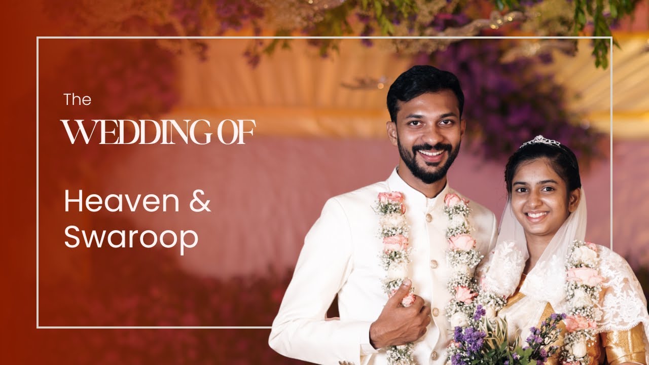 SWAROOP & ROJA | Wedding highlights | Christian marriage @Nareshphotography9 #highlights #4k