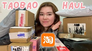 HUGE TaoBao Haul 🛍️ beauty, clothes, food, crafts, home items