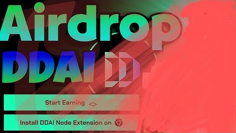 DDAI DePin Mining Airdrop - Run Node Earn Rewards Now - Join Early Phase