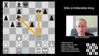 Sókn á hrókeraðan kóng