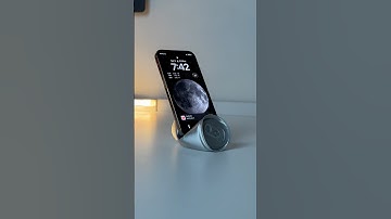 3D printed crushed can phone holder #3dprinting #3d #3dprinted #bambulab #diy #asmr #iphone #phone