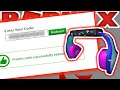 ROBLOX BEDAVAYA KULAKLIK VEREN YENİ PROMO CODE !! / Roblox Türkçe