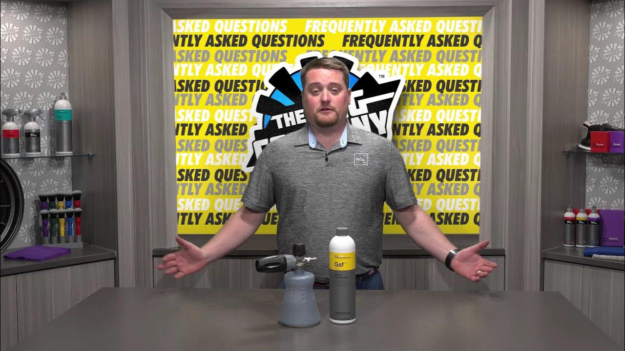 The Correct Dilution for KCX Gentle Snow Foam (GSF) The Rag Company