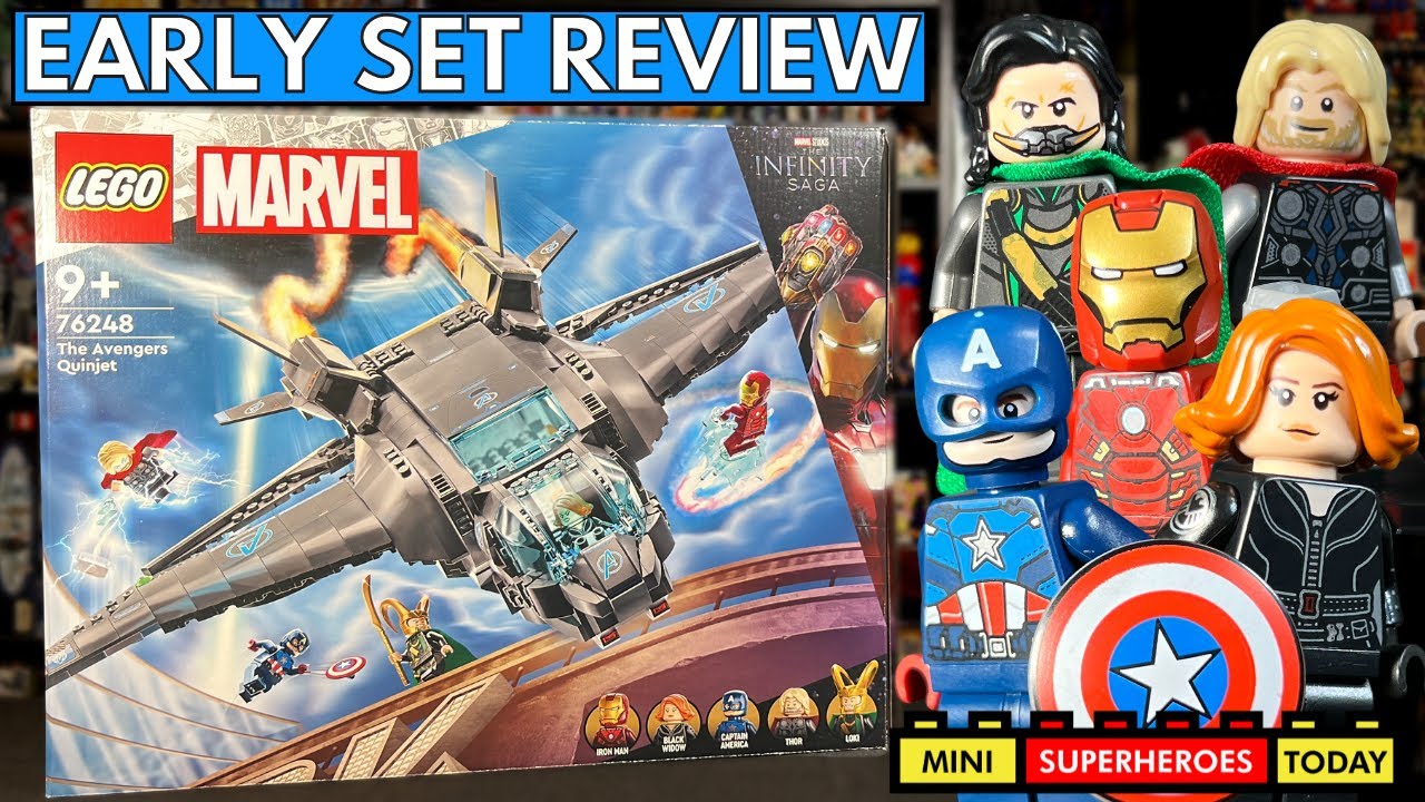 LEGO Marvel The Avengers Quinjet Set 76248