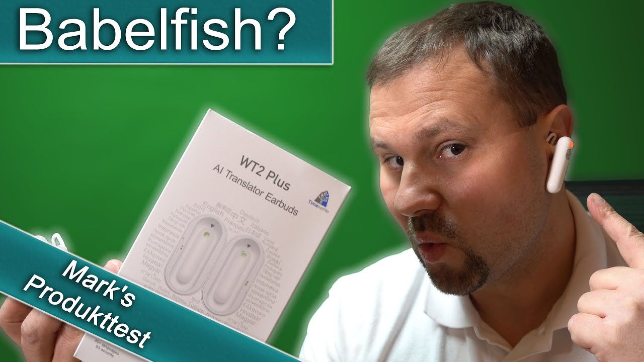 Babelfish - Wird jetzt Science Fiction real? Sprachübersetzer -Translator Smart WT2 40