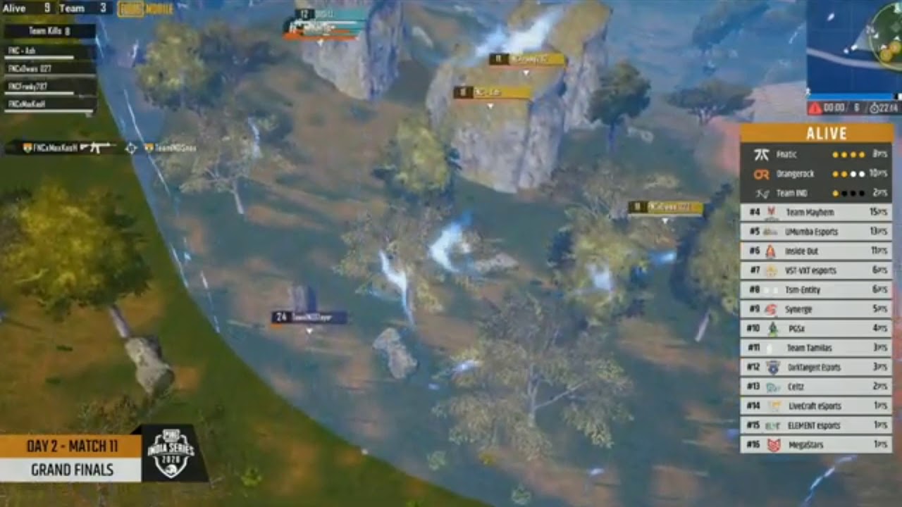 PMIS MATCH 5 /OR VS FANATIC LAST CIRCLE INTENSE FIGHT