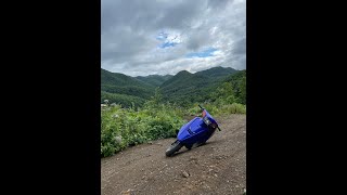 Поездка на запасной командный пункт Cахалин/ Off road на мопедах/не полная дорога. Остались там?