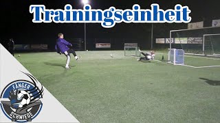 Torwarttraining - Trainingseinheit #63 Zone 1 und flache Torschüsse