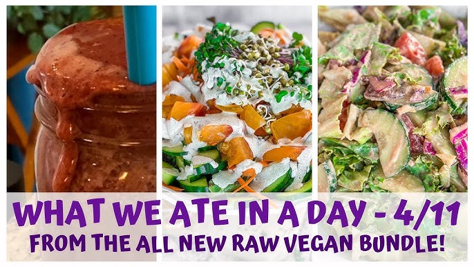What A Day Looks Like • Tips On Starting A Raw Food Vegan Diet • Video  16/30 - Youtube