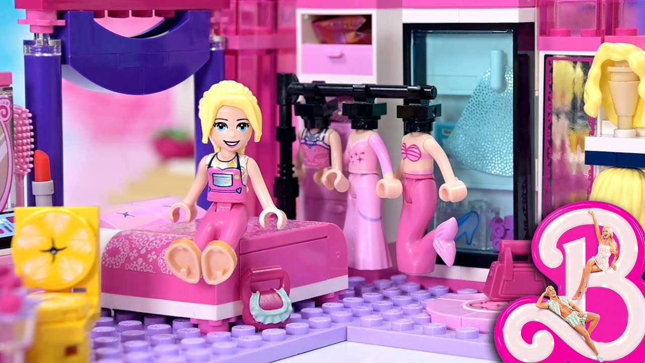 Making Barbie's Dream House out of Lego Pt 2