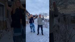 Made My Dad Dance In The Snow 