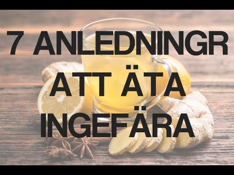 Video: Vad är Effekten Av Ingefära