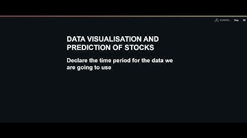 Visualization and Forecasting Stocks using Python