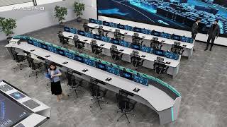 How to select the command center console?