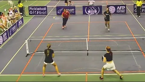 Sarah Burr & Bec Kingsley in the Asia Open 2022 Go...