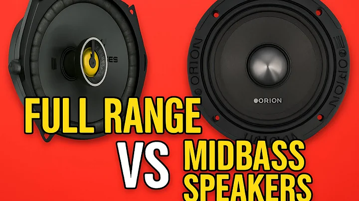 Full Range vs Mid Bass Speakers - Which Is Better for Car Audio?