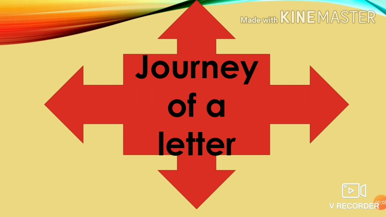 essay on journey of letter