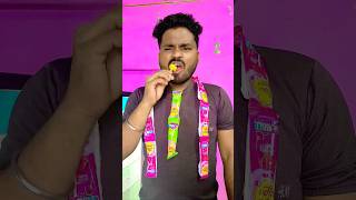 Yellow And Pink Lollipop Flavor Test By Te