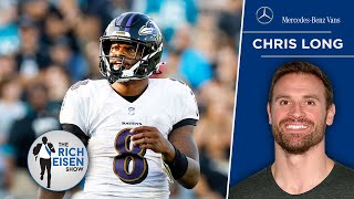 “It’s Not Working” - Chris Long on Lamar Jackson & Ravens’ Red Zone Struggles | The Rich Eisen Show