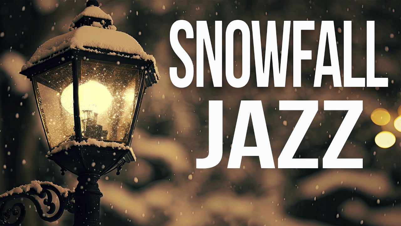 Snowfall Jazz ❄️🕯️ Soft, Snowy Music to Slow Time, Calm the Mind & Feel the Quiet